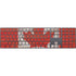Canadian Flag Dark Wood Magic Keyboard with Numeric Keypad Skin